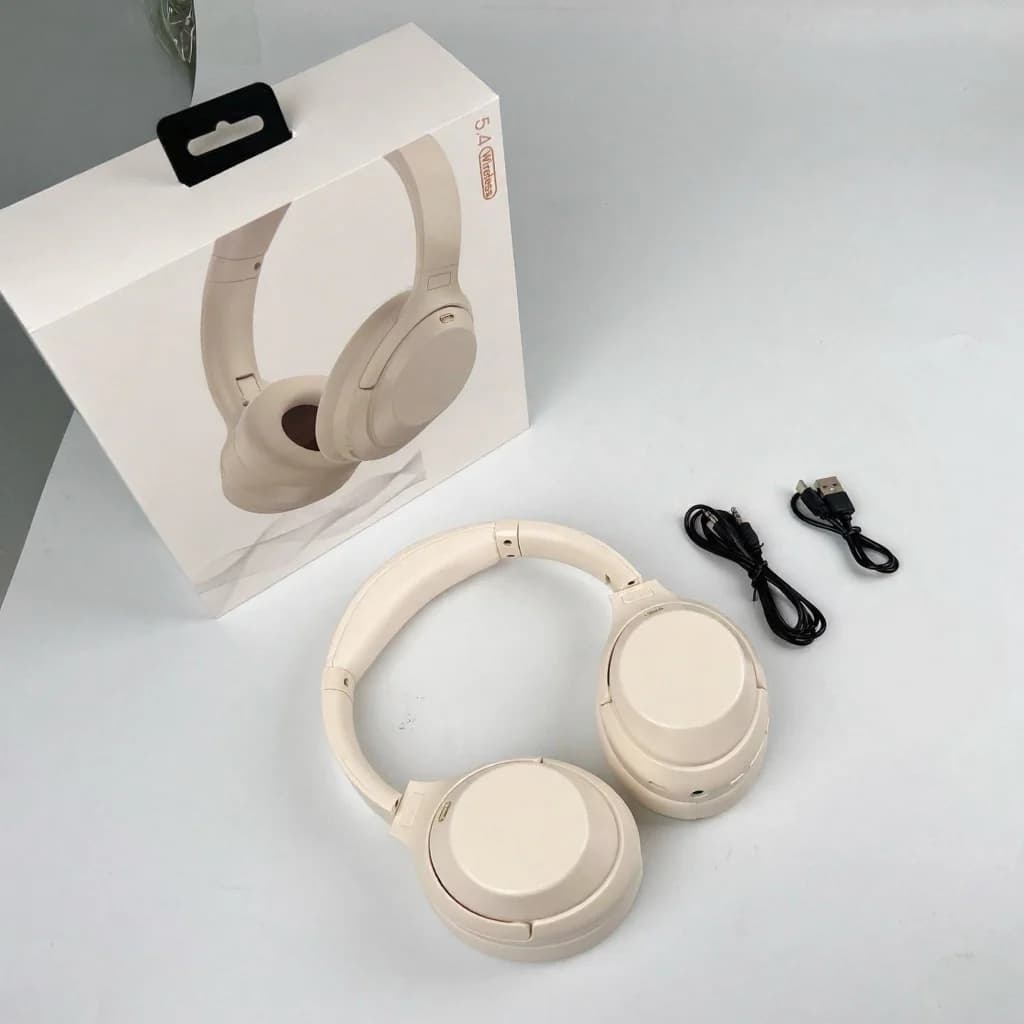 Căști Wireless Over-Ear cu Anulare Activă a Zgomotului și Type-C