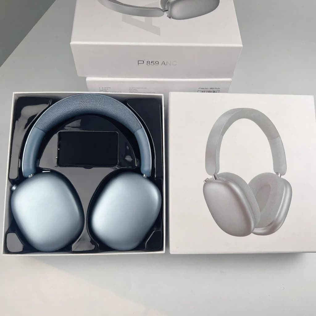 Căști wireless over-ear cu anulare activă a zgomotului și autonomie lungă