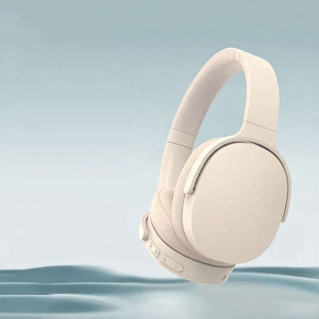 Căști wireless over-ear cu anulare activă a zgomotului și autonomie lungă