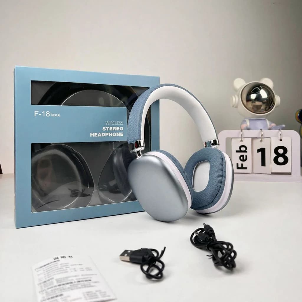 Căști wireless over-ear cu Bluetooth 5.4 și autonomie lungă