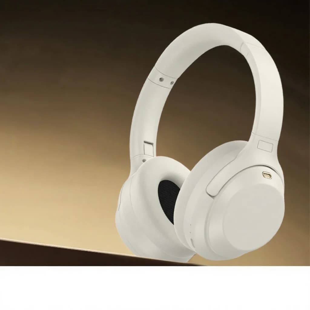 Căști Wireless Over-Ear cu Anulare Activă a Zgomotului și Type-C