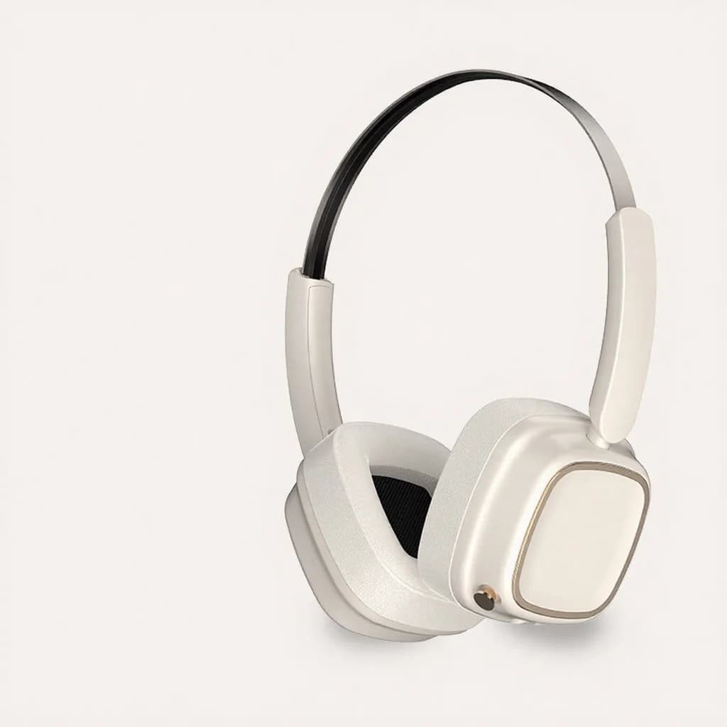 Căști wireless retro over-ear Bluetooth 5.4 Stereo Bass