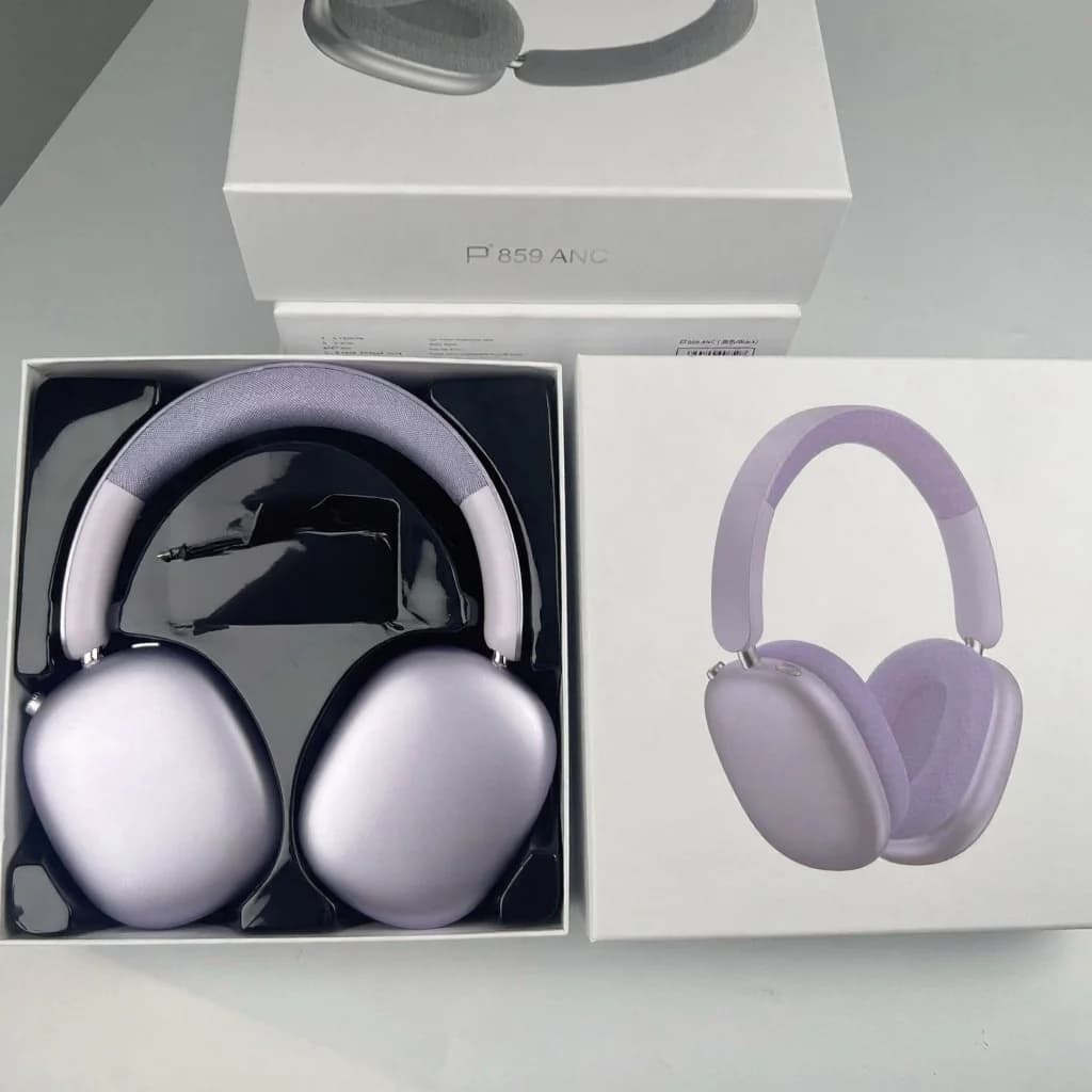Căști wireless over-ear cu anulare activă a zgomotului și autonomie lungă