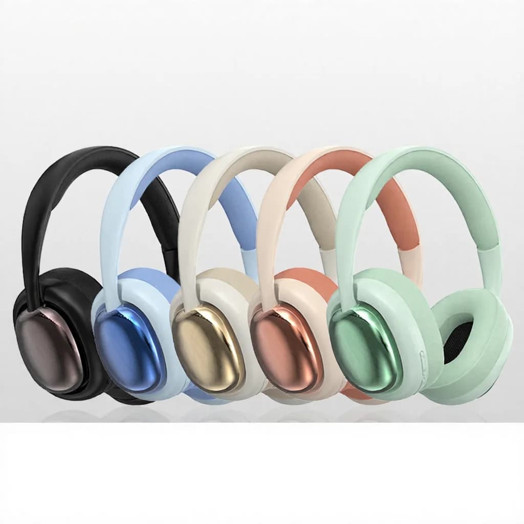 Căști wireless over-ear cu Bluetooth 5.3 și autonomie lungă