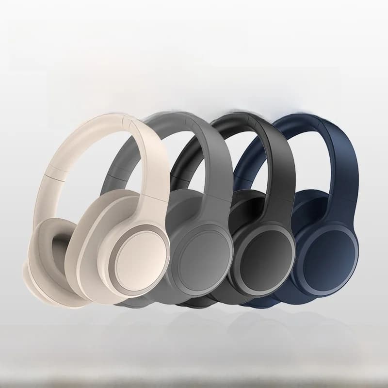 Căști Bluetooth over-ear cu Anulare Activă a Zgomotului și microfon