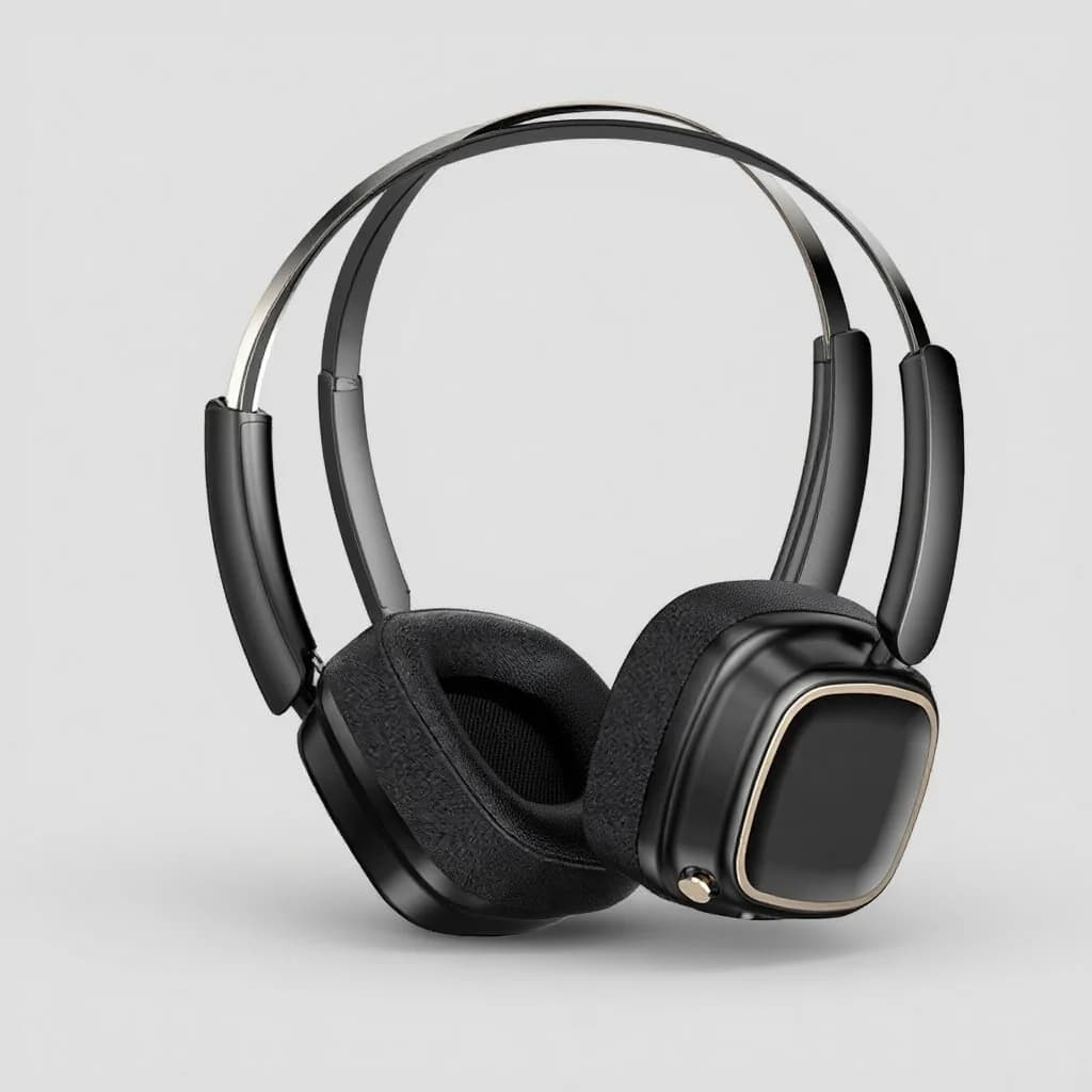 Căști wireless retro over-ear Bluetooth 5.4 Stereo Bass