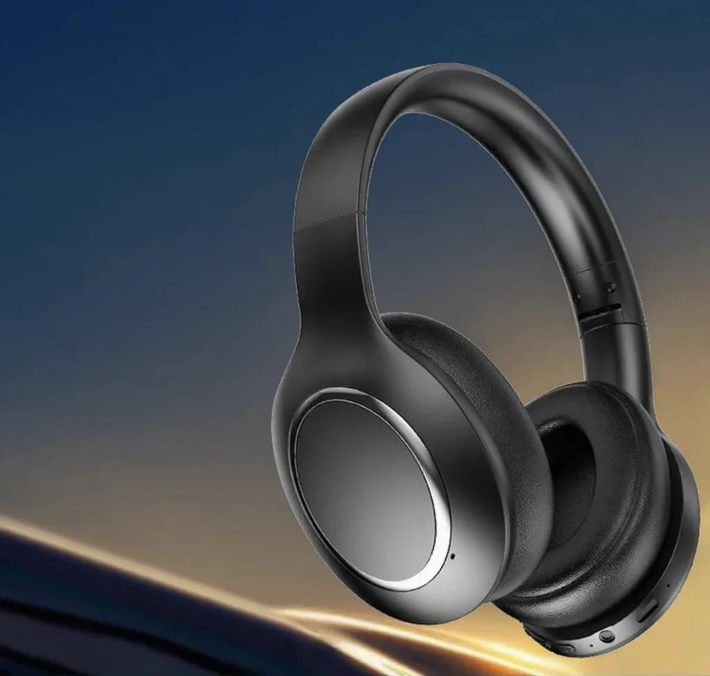 Căști Bluetooth Over-Ear cu Anulare Activă a Zgomotului și Autonomie Lungă