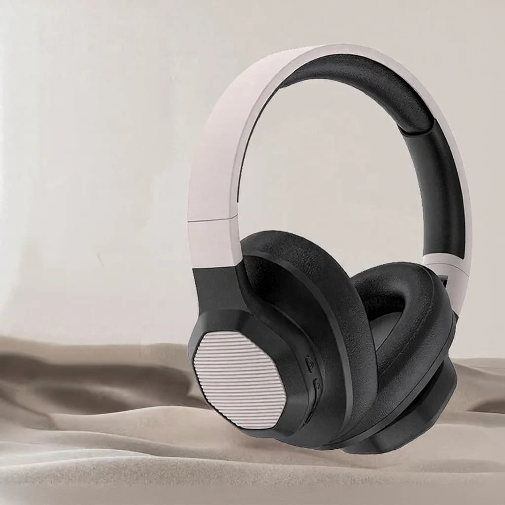 Căști Bluetooth over-ear cu radio FM și slot pentru card TF