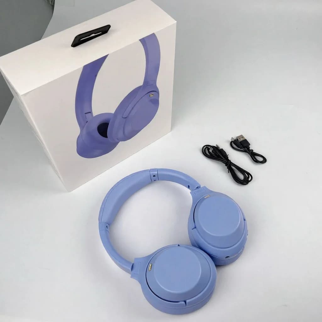 Căști Wireless Over-Ear cu Anulare Activă a Zgomotului și Type-C