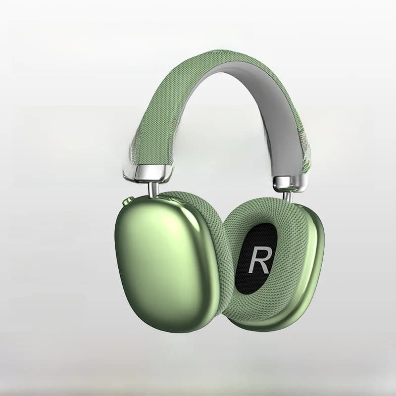 Căști wireless Bluetooth over-ear cu slot pentru card TF și încărcare Type-C