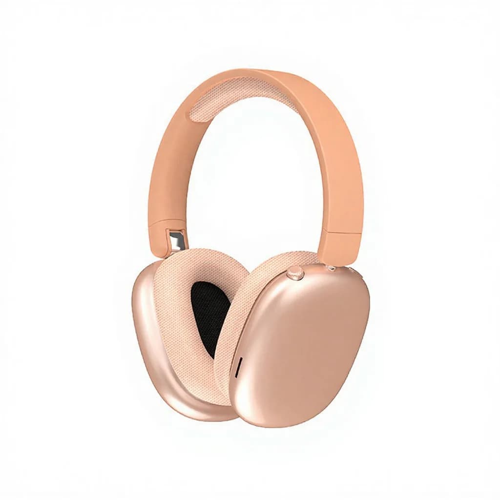 Căști wireless Bluetooth over-ear cu radio FM și slot pentru card TF
