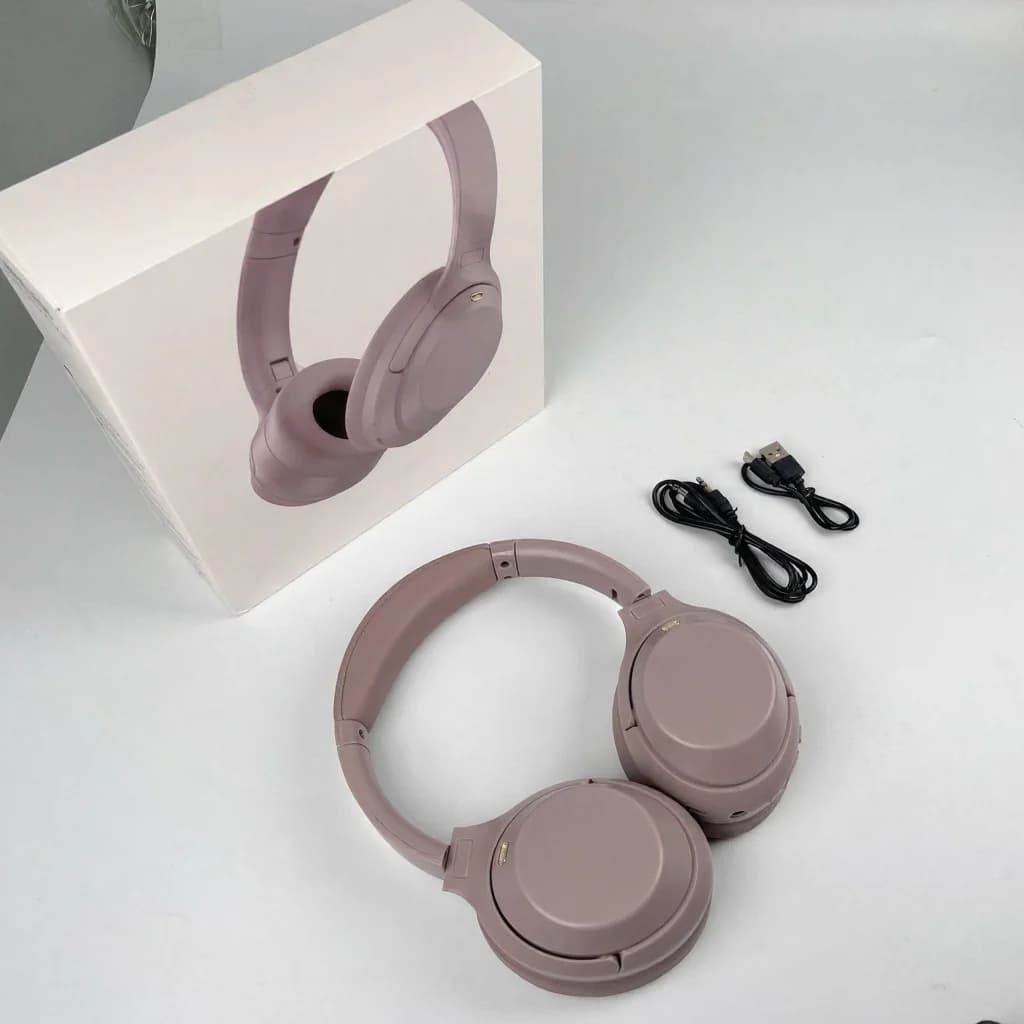 Căști Wireless Over-Ear cu Anulare Activă a Zgomotului și Type-C