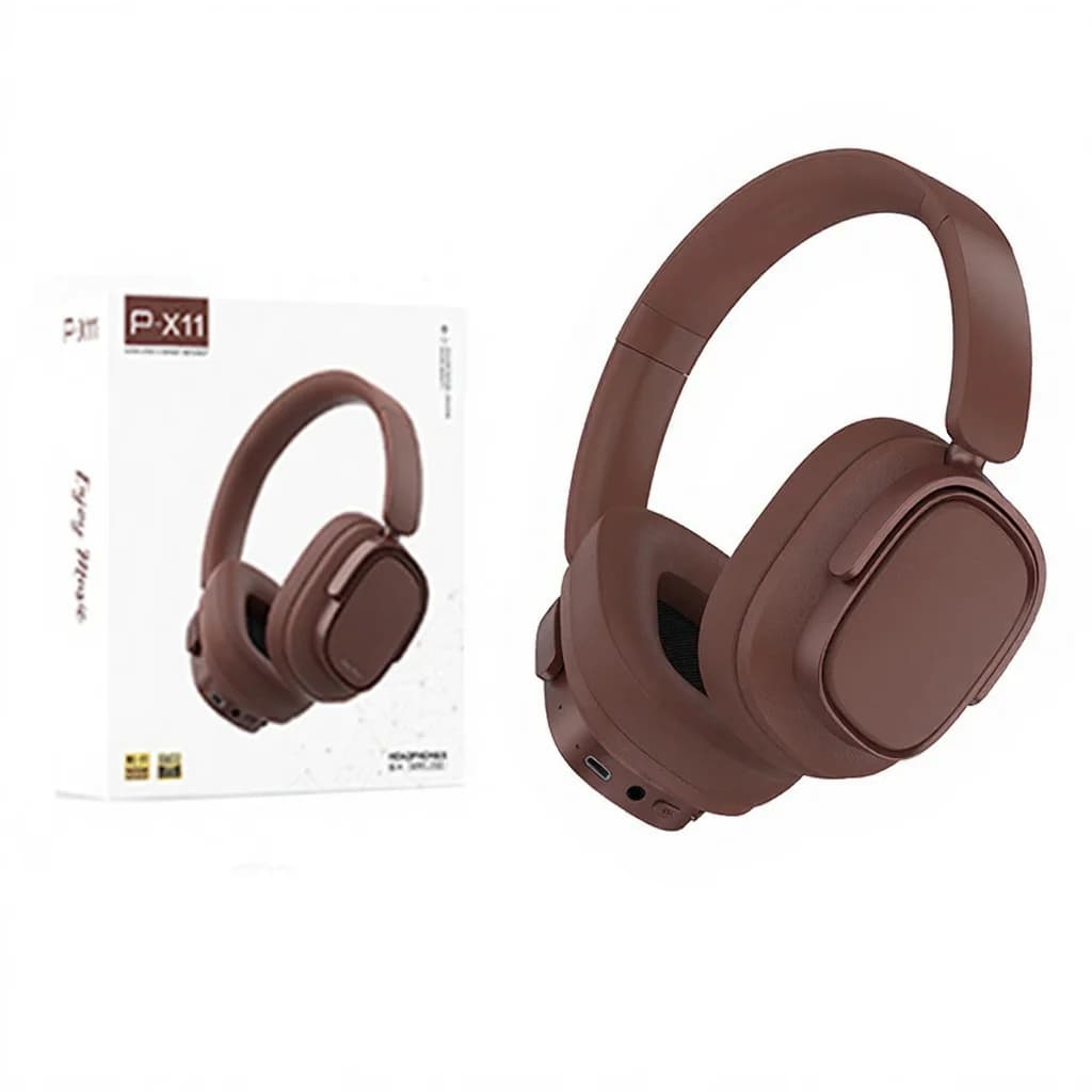 Căști wireless over-ear cu anulare activă a zgomotului și baterie de 35H
