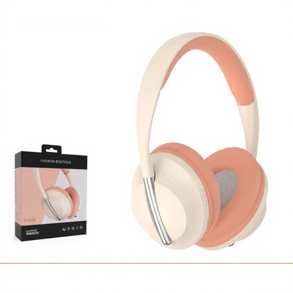 Căști wireless over-ear cu slot pentru card TF și intrare AUX