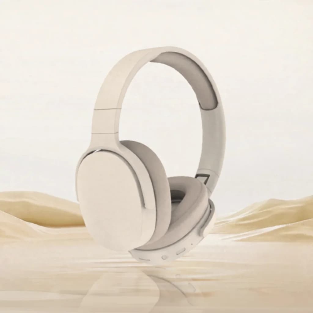 Căști wireless over-ear Bluetooth cu radio FM și slot pentru card TF