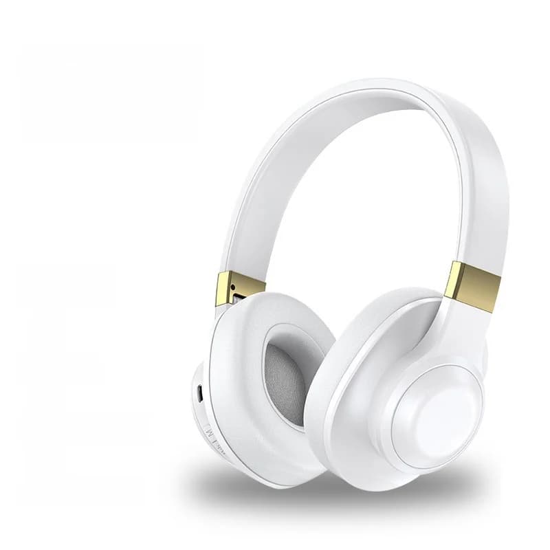 Căști wireless Bluetooth over-ear cu bass profund și autonomie lungă