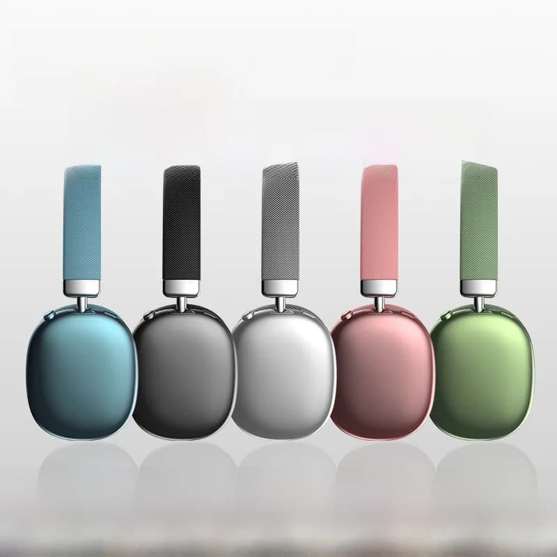 Căști wireless Bluetooth over-ear cu slot pentru card TF și încărcare Type-C