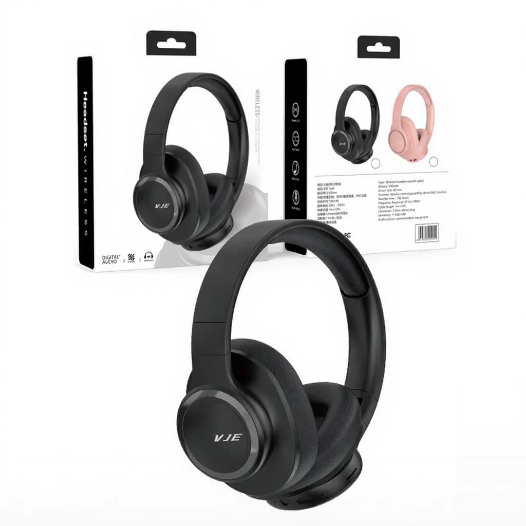 Căști wireless over-ear cu autonomie lungă și Bluetooth 5.4