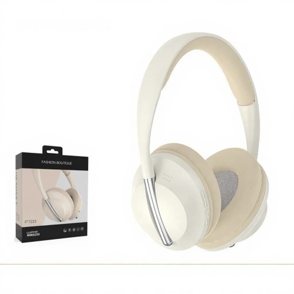 Căști wireless over-ear cu slot pentru card TF și intrare AUX