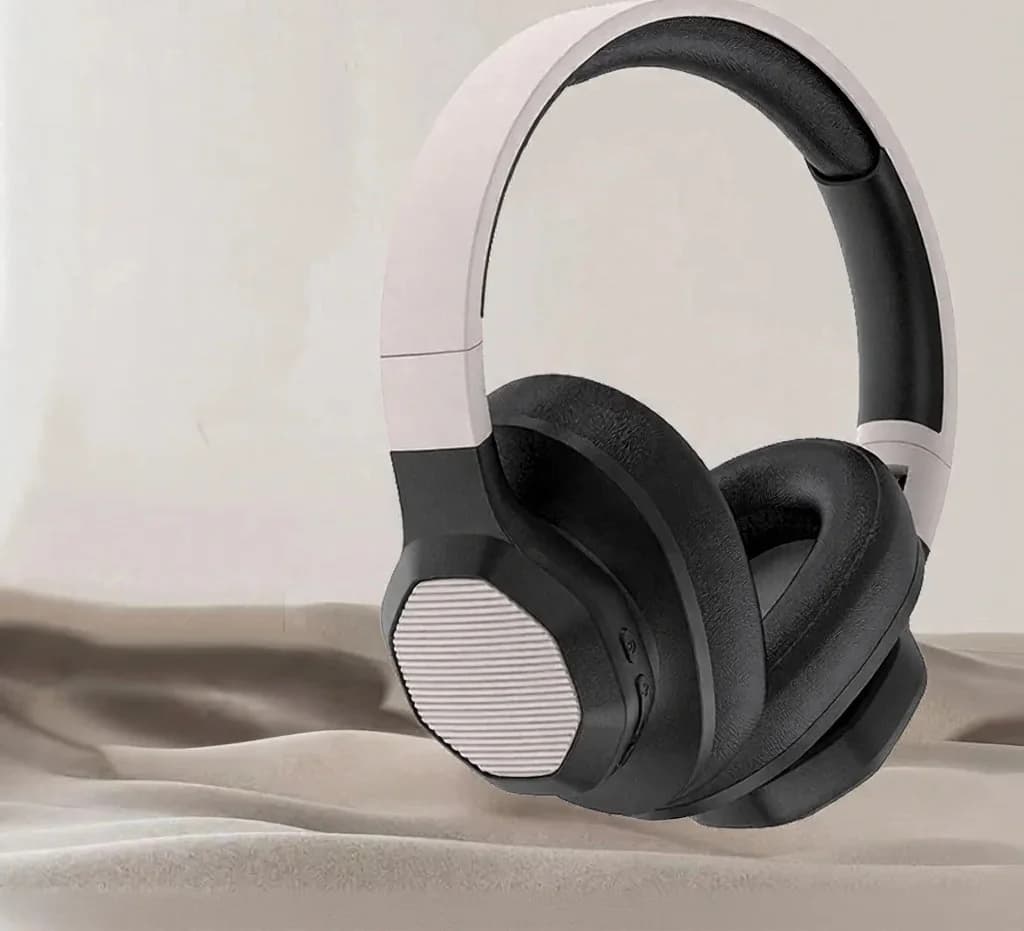 Căști Bluetooth over-ear cu radio FM și slot pentru card TF