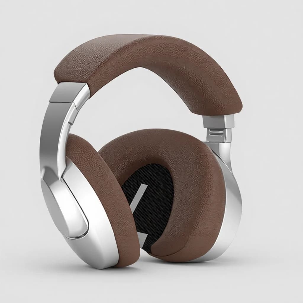 Căști wireless Bluetooth retro over-ear stereo cu microfon