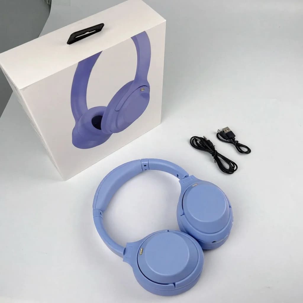 Căști Wireless Bluetooth Over-Ear cu Anulare Activă a Zgomotului