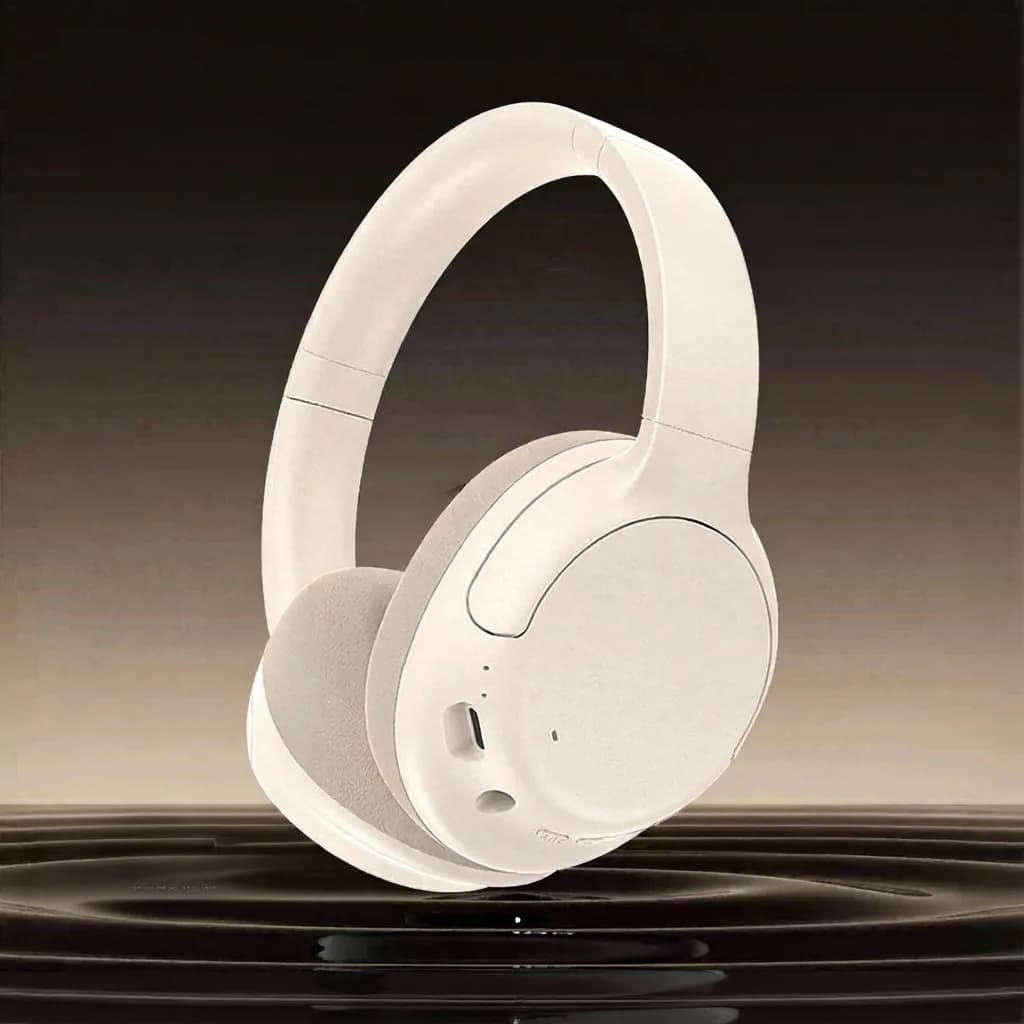 Căști Wireless Bluetooth Over-Ear cu Anulare Activă a Zgomotului și Autonomie Lungă