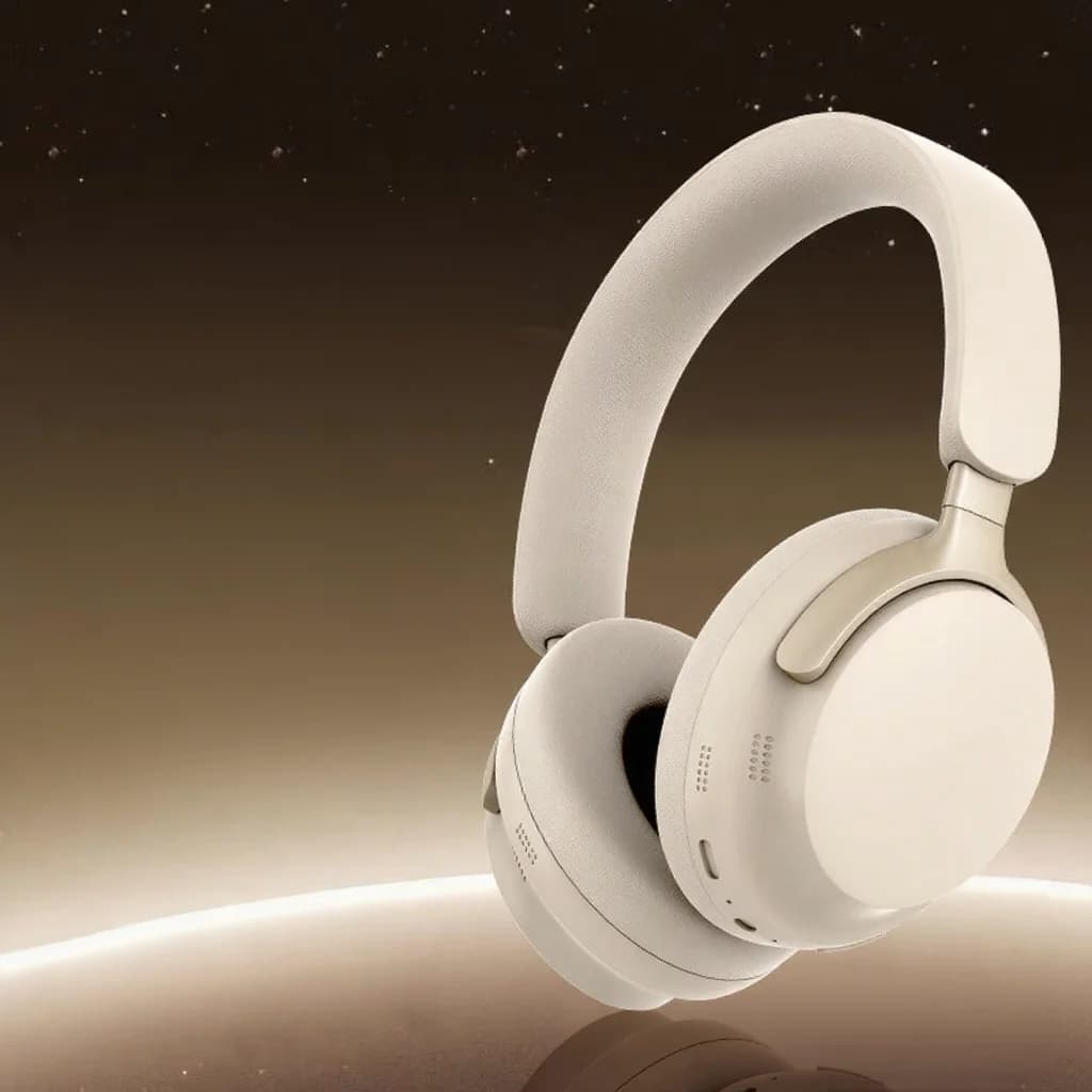 Căști wireless Bluetooth over-ear cu încărcare Type-C și sunet stereo