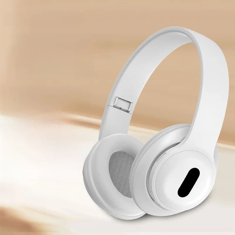 Căști wireless over-ear Bluetooth cu radio FM și slot card TF