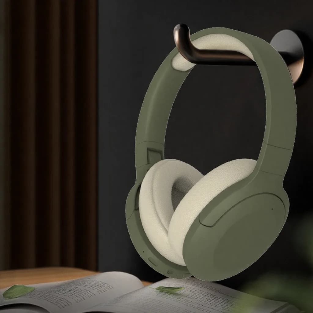 Căști wireless over-ear Bluetooth cu radio FM și autonomie extinsă