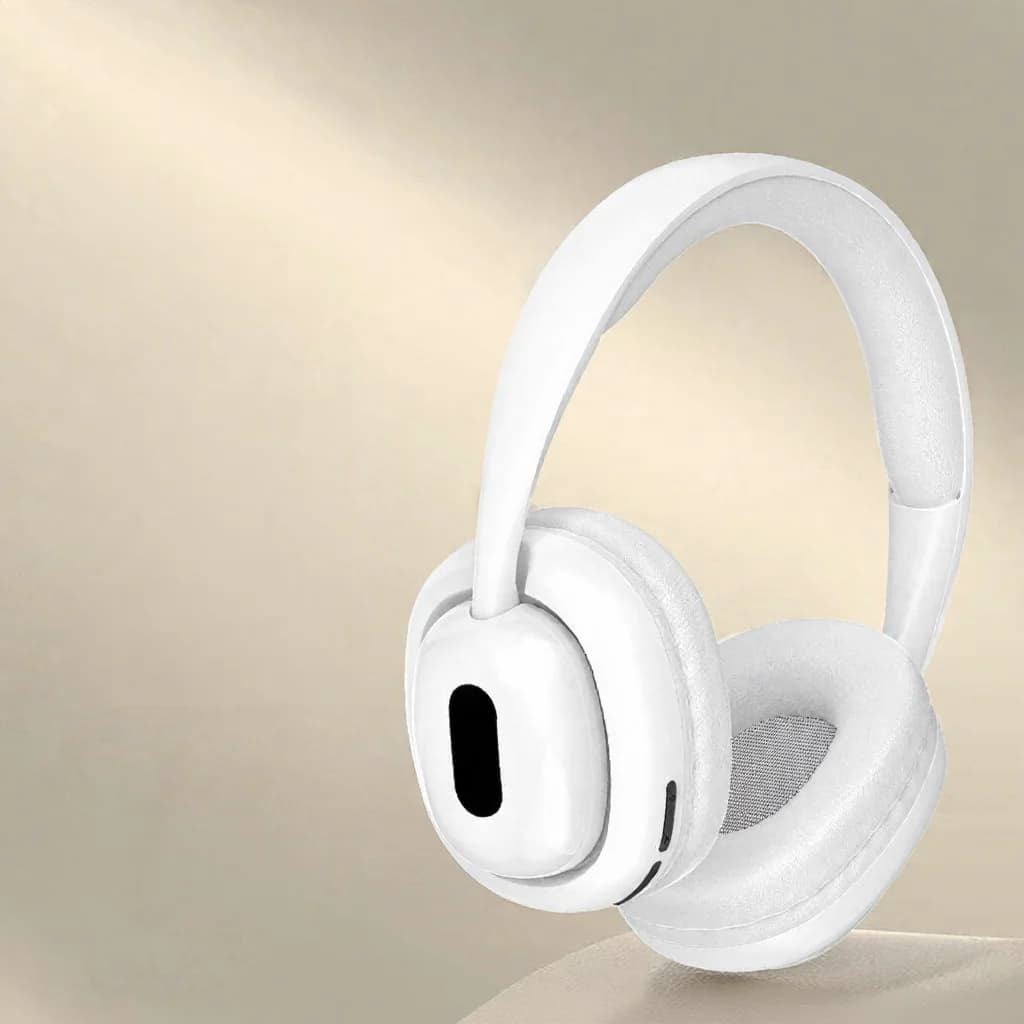 Căști Bluetooth Over-Ear cu Radio FM și Slot TF Card