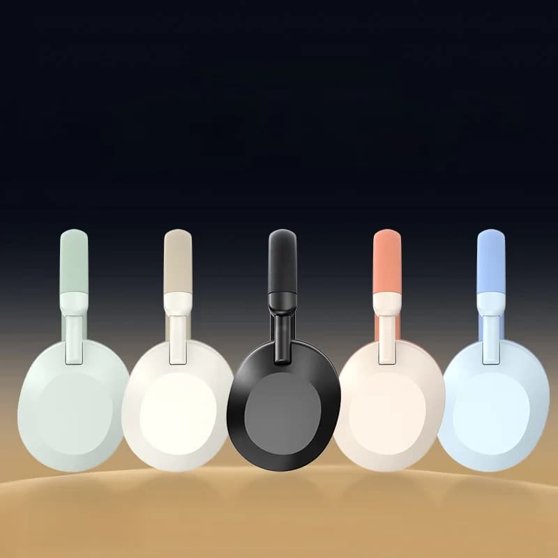 Căști wireless over-ear cu radio FM și Bluetooth 5.4