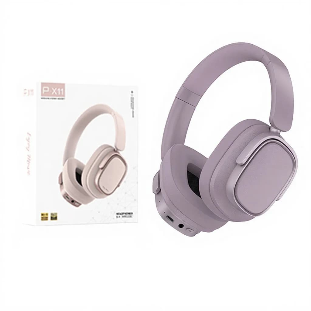 Căști wireless over-ear cu anulare activă a zgomotului și baterie de 35H