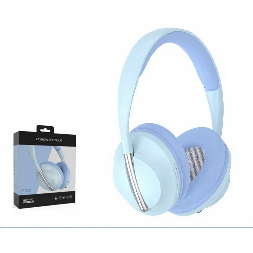 Căști wireless over-ear cu slot pentru card TF și intrare AUX
