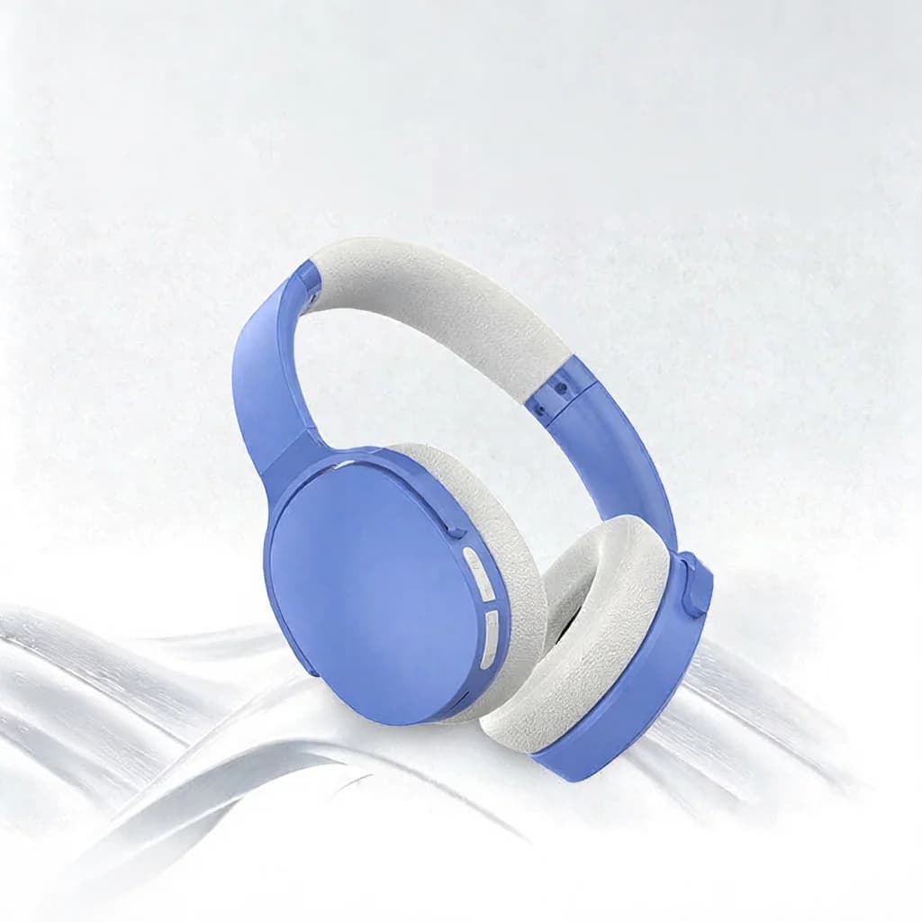 Căști Bluetooth over-ear cu FM, card TF, moduri EQ și microfon