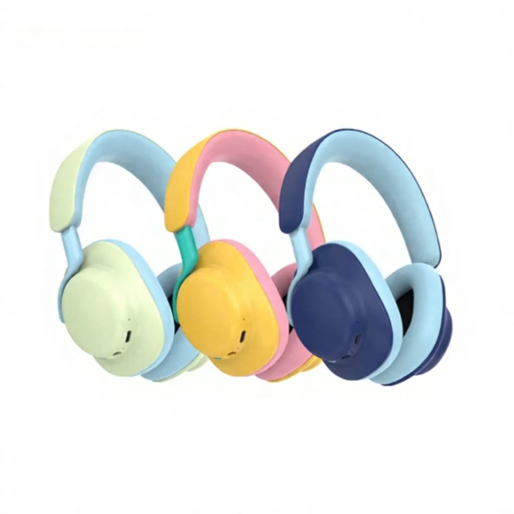 Căști wireless Bluetooth over-ear cu radio FM și AUX