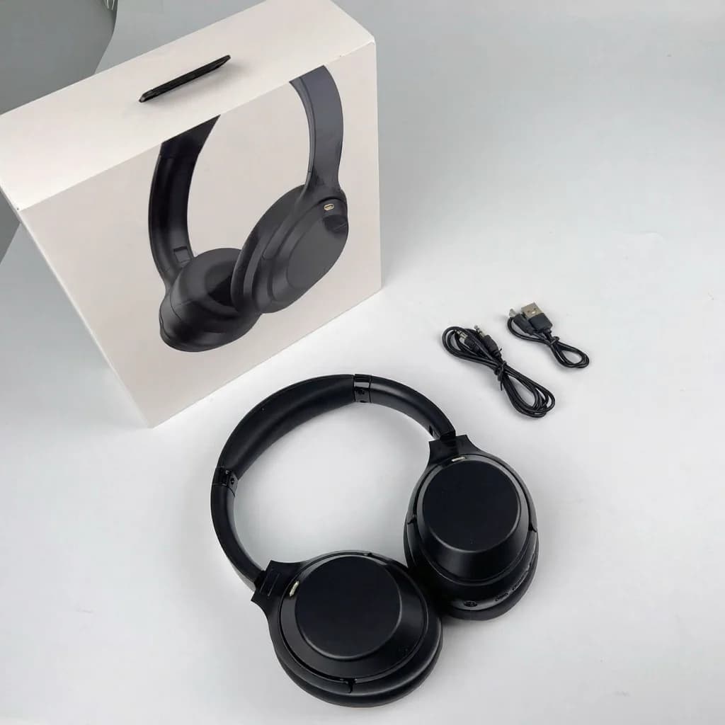 Căști Wireless Bluetooth Over-Ear cu Anulare Activă a Zgomotului