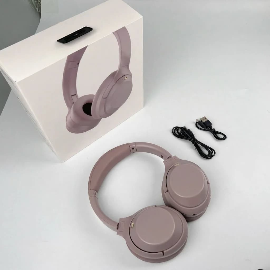 Căști Wireless Bluetooth Over-Ear cu Anulare Activă a Zgomotului