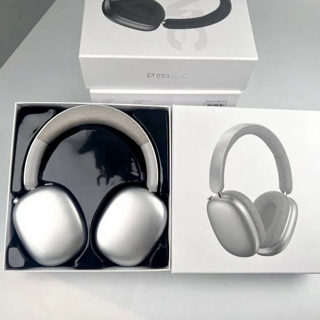 Căști wireless over-ear cu anulare activă a zgomotului și autonomie lungă