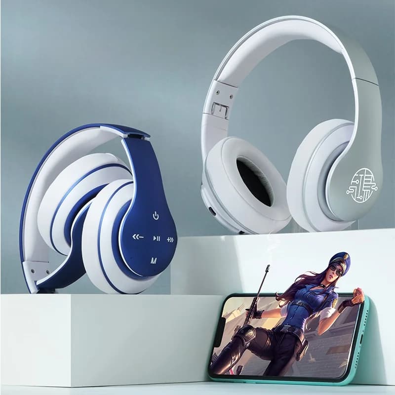 Căști wireless over-ear Bluetooth cu autonomie lungă