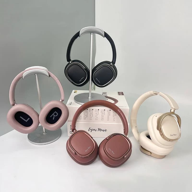 Căști Bluetooth retro over-ear cu anulare activă a zgomotului