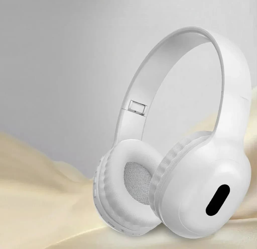 Căști Bluetooth over-ear cu slot pentru card TF și intrare AUX