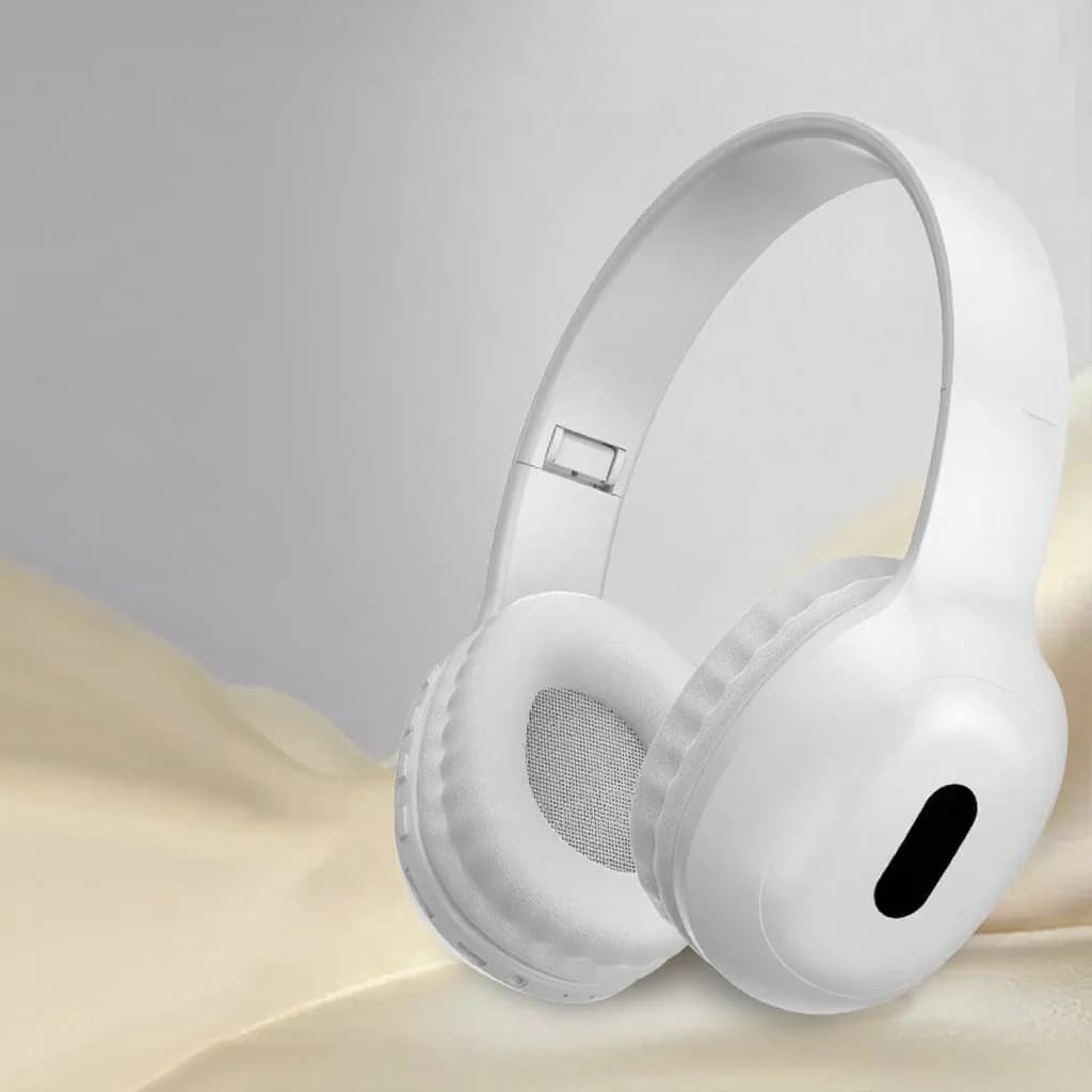 Căști Bluetooth over-ear cu slot pentru card TF și intrare AUX