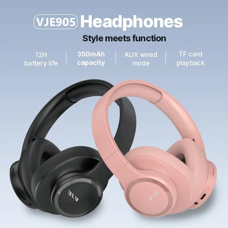 Căști wireless over-ear cu autonomie lungă și Bluetooth 5.4