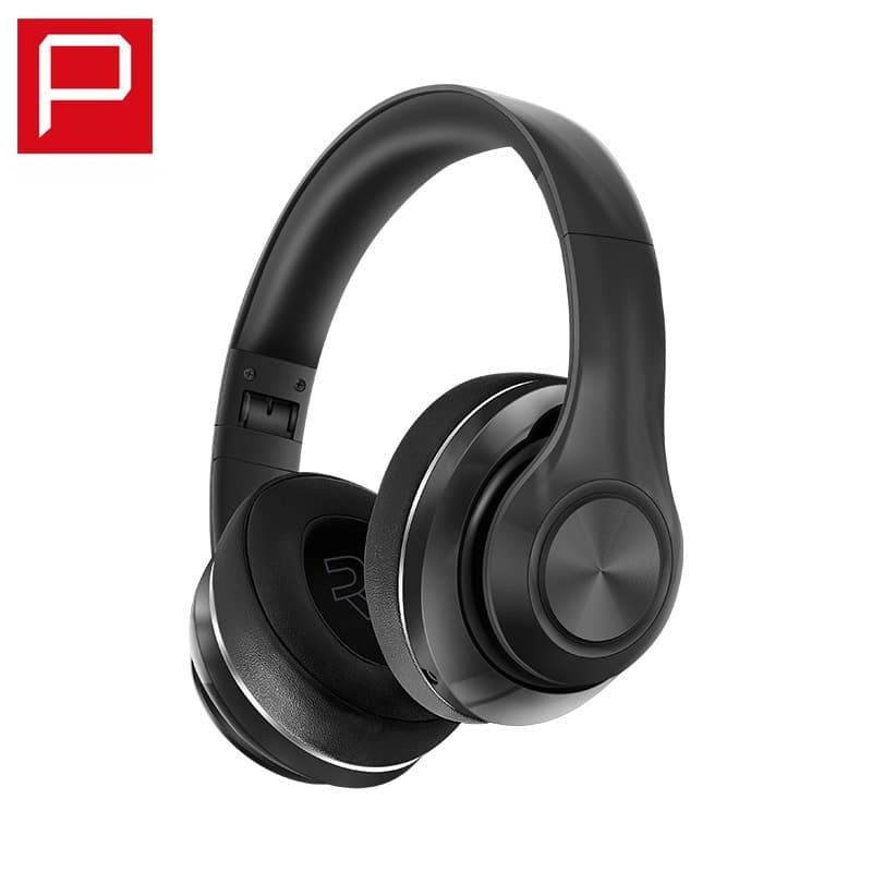 Căști wireless over-ear cu radio FM și slot pentru card TF