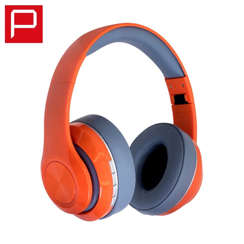 Căști wireless over-ear cu radio FM și slot pentru card TF