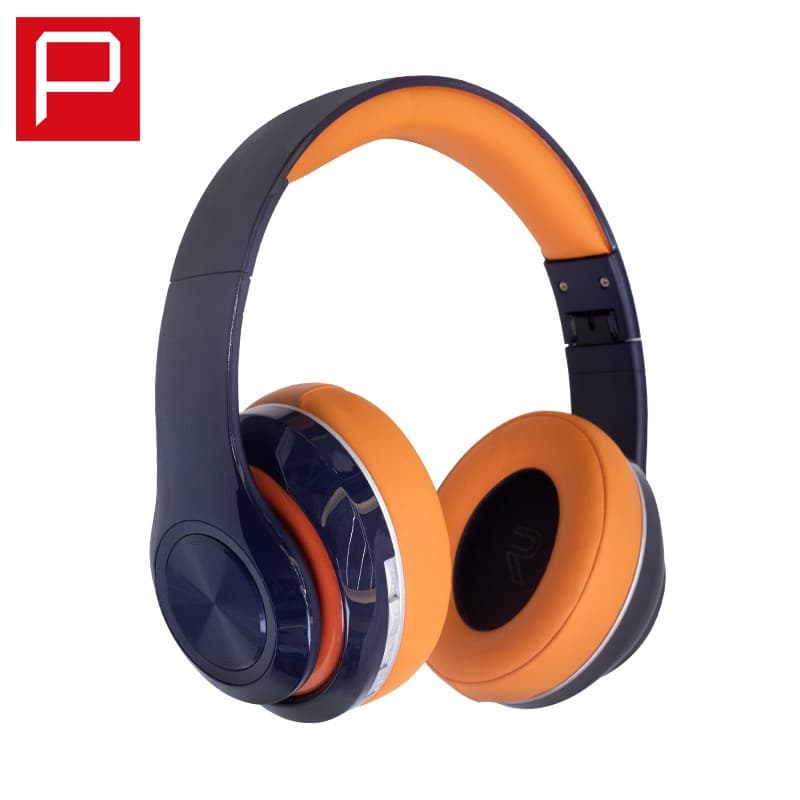 Căști wireless over-ear cu radio FM și slot pentru card TF